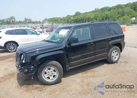 2016 Jeep Patriot Sport from USA, damaged, VIN 1C4NJPBA9GD575640